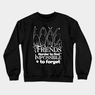 Friend giving tshirts Crewneck Sweatshirt